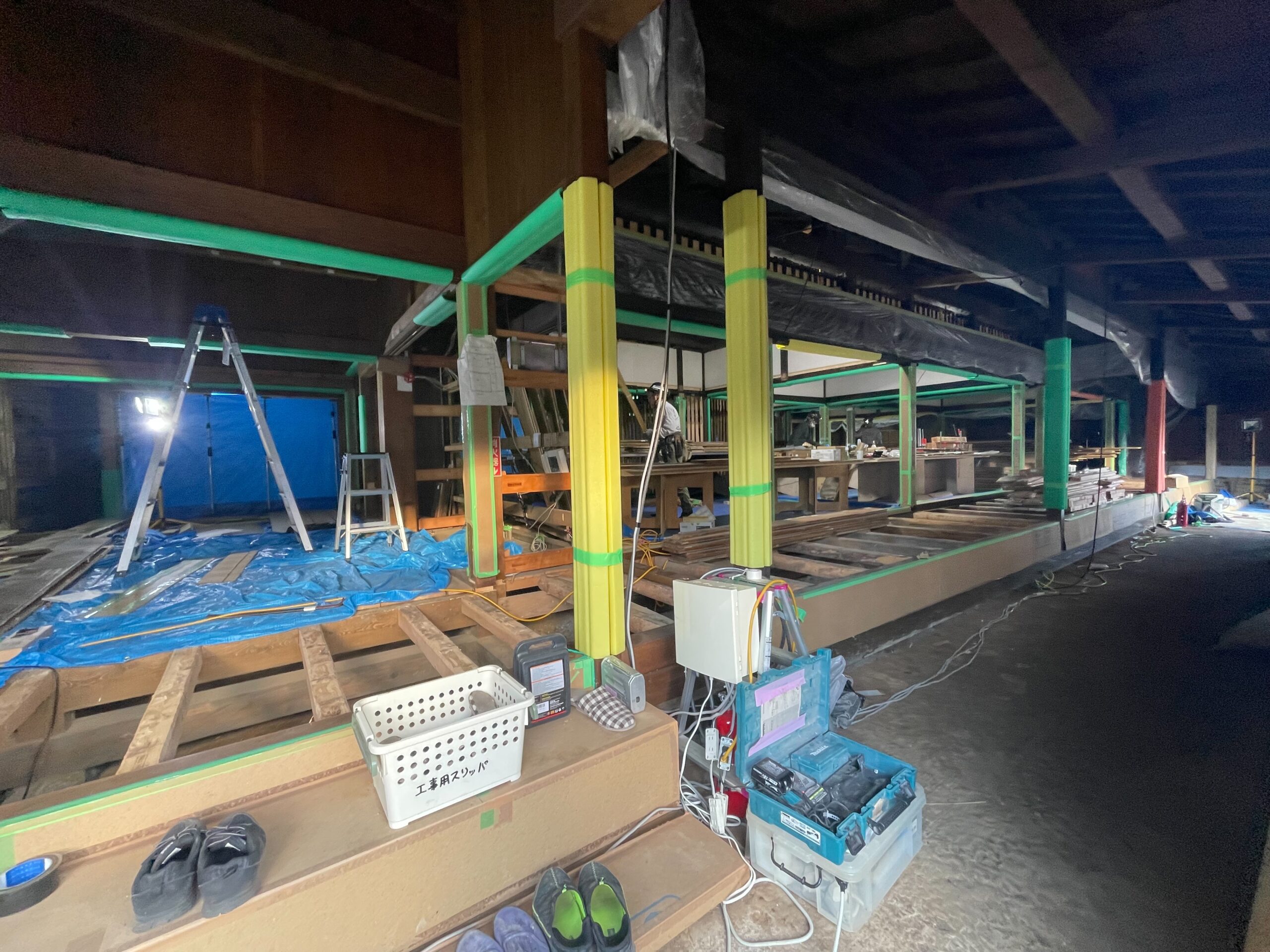 史跡旧島松駅逓所耐震補強・保存修理工事